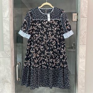 Ann Taylor cotton floral dress size XS